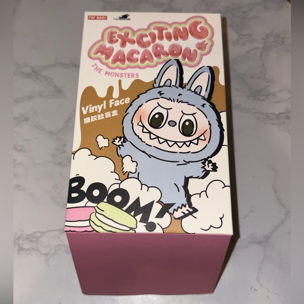 Labubu Exciting Macaron CONFIRMED Sesame Bean - Picture 5 of 7